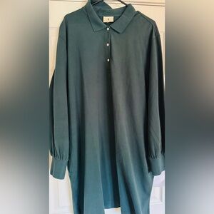 Tuckernuck women’s June Bug Pique Frances Polo Dress cotton Size XXXL NWT $168